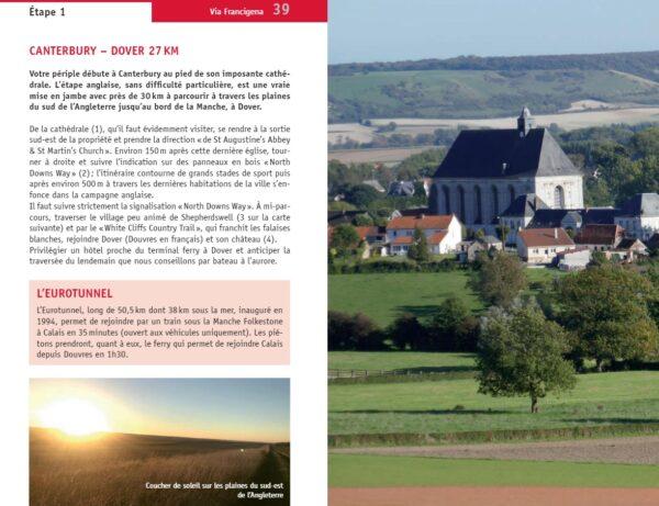 Guide de randonnées - Via Francigena, de Canterbury au col du Grand Saint-Bernard guide de randonnée Interforum 