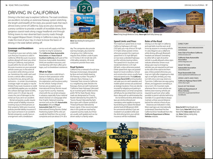 Guide de road trip (en anglais) - California | Eyewitness guide de voyage Eyewitness 