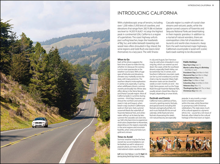 Guide de road trip (en anglais) - California | Eyewitness guide de voyage Eyewitness 