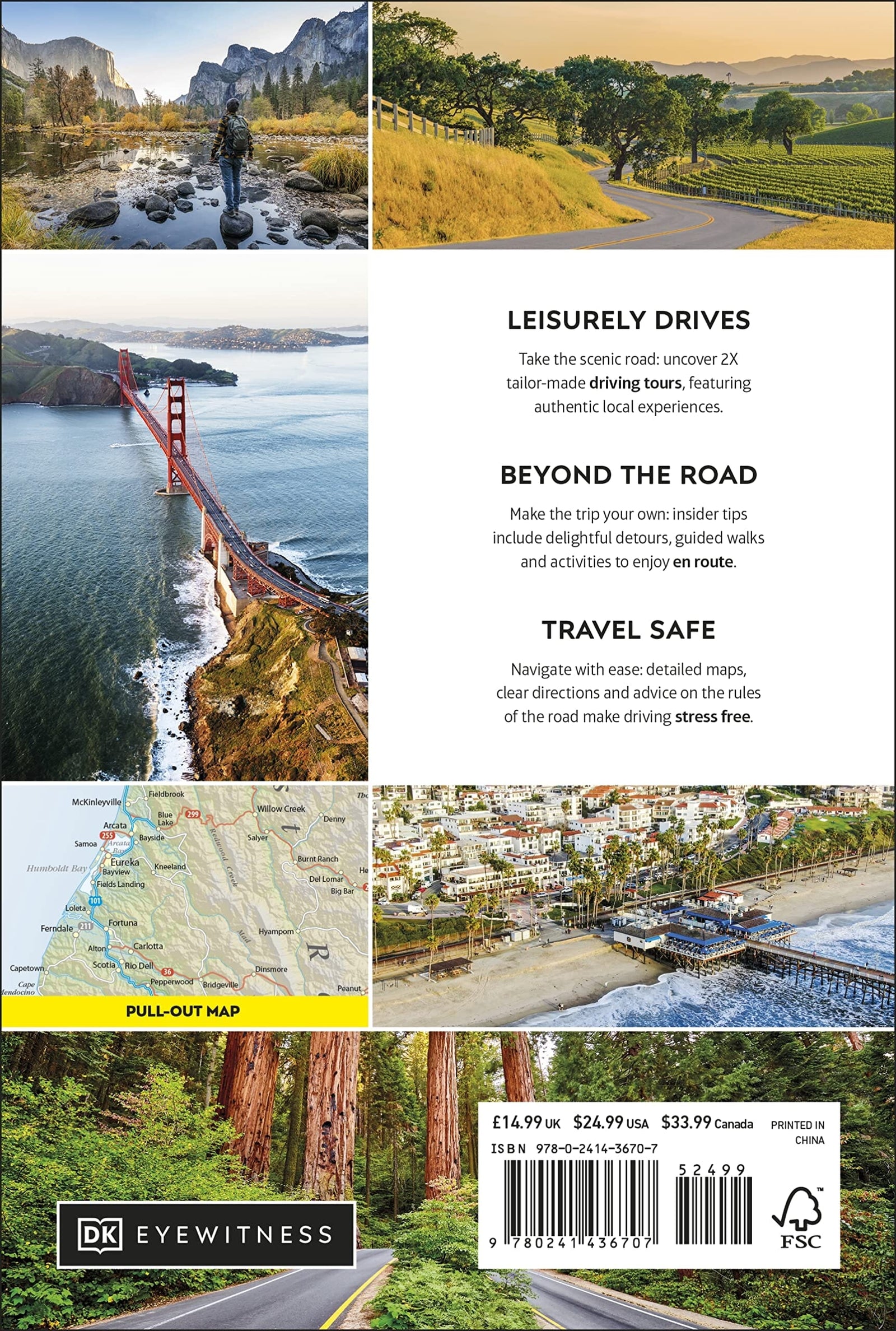Guide de road trip (en anglais) - California | Eyewitness guide de voyage Eyewitness 