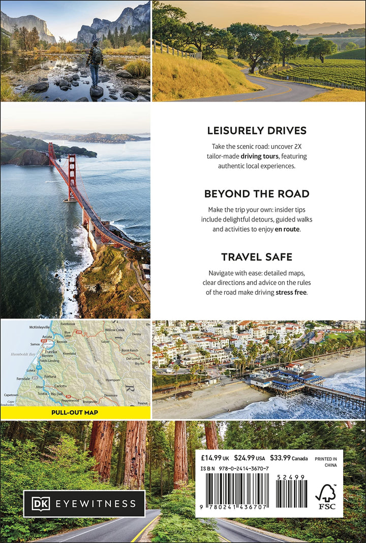 Guide de road trip (en anglais) - California | Eyewitness guide de voyage Eyewitness 