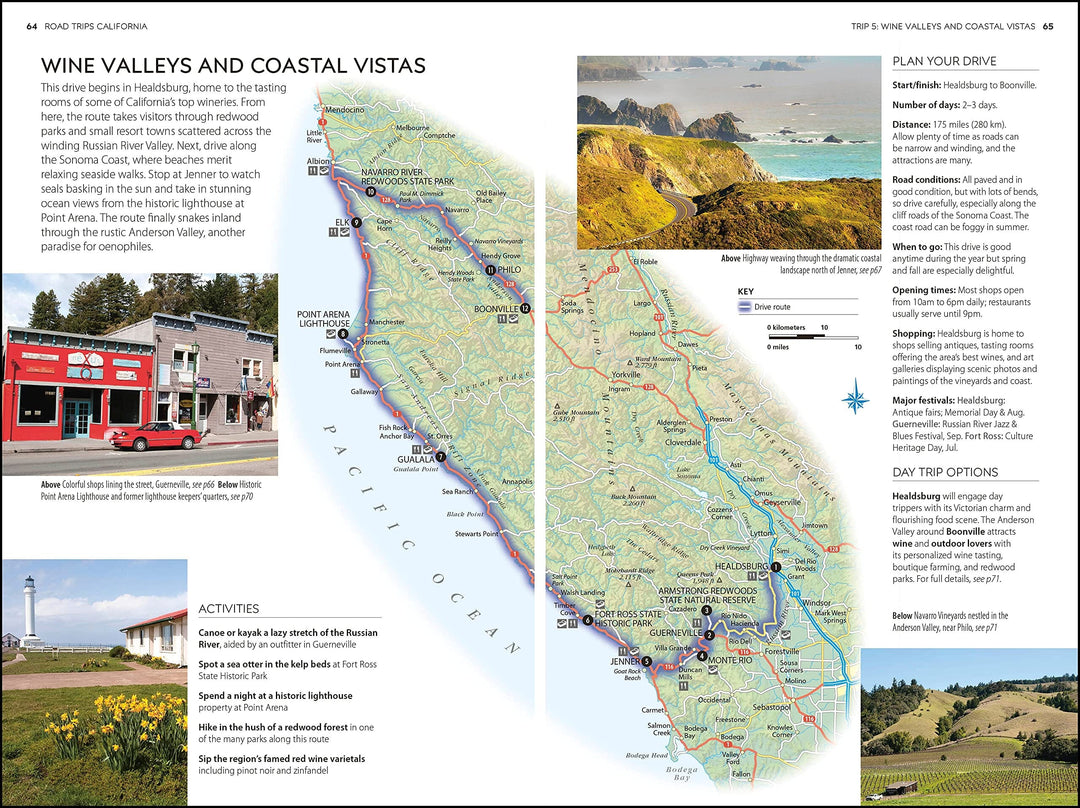 Guide de road trip (en anglais) - California | Eyewitness guide de voyage Eyewitness 