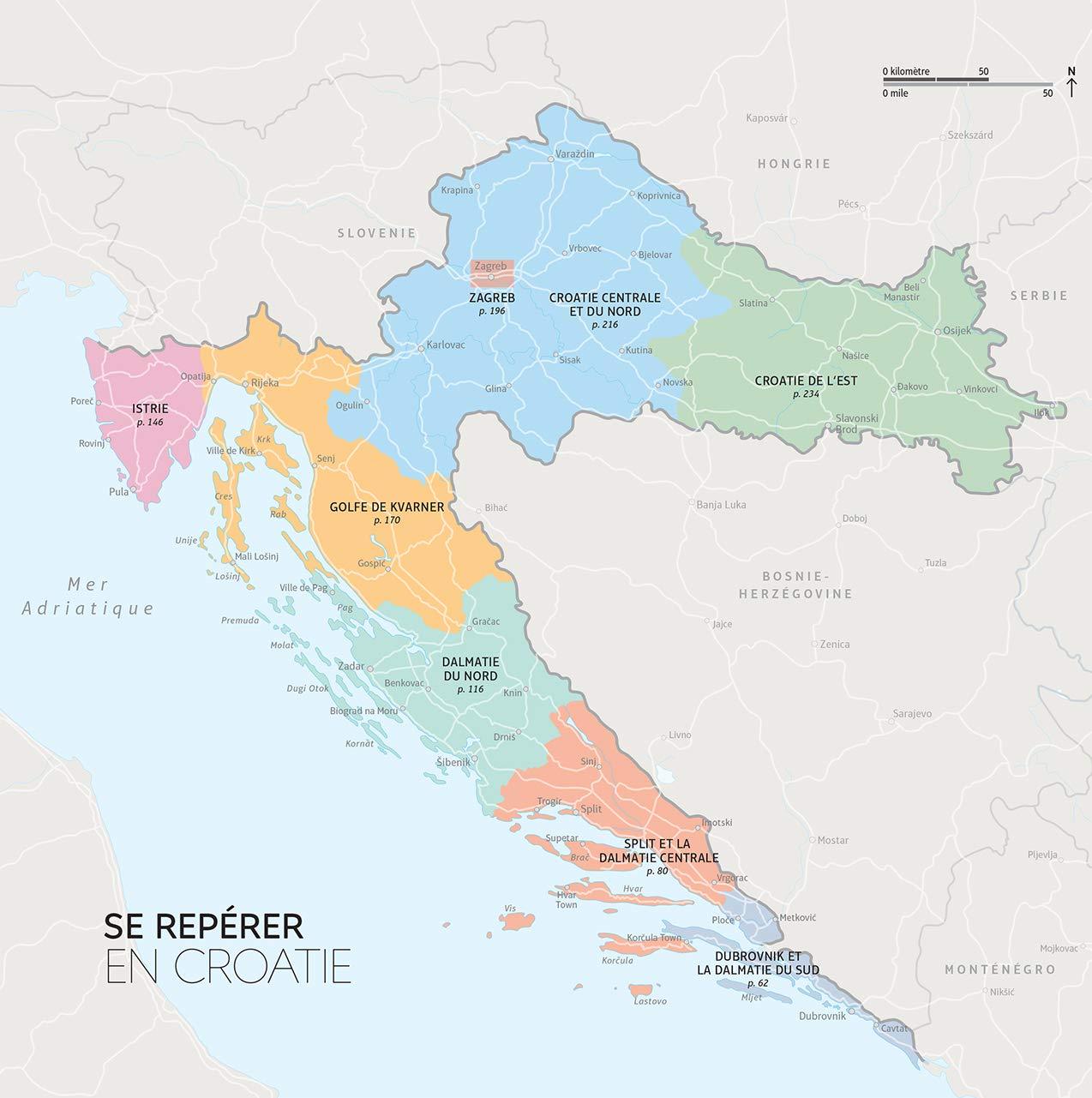 Guide de voyage - Croatie - Edition 2020 | Guides Voir guide de voyage Guides Voir 