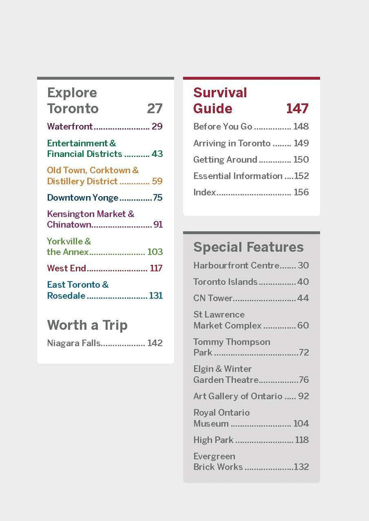 Guide de voyage de poche (en anglais) - Toronto | Lonely Planet guide de conversation Lonely Planet 
