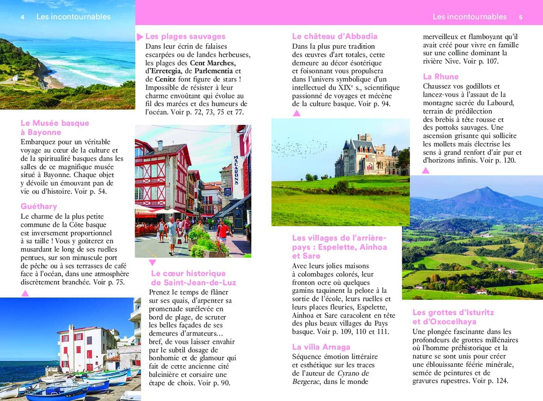 Guide de voyage de poche - Un Grand Week-end à Biarritz et le Pays Basque - Édition 2023 | Hachette guide petit format Hachette 