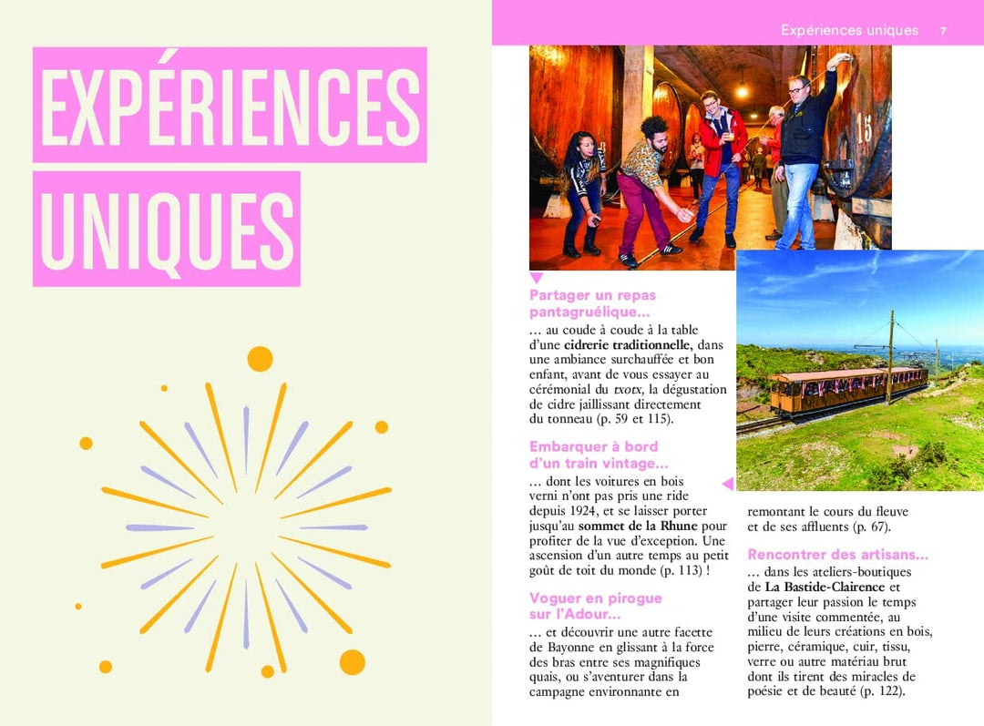 Guide de voyage de poche - Un Grand Week-end à Biarritz et le Pays Basque - Édition 2023 | Hachette guide petit format Hachette 