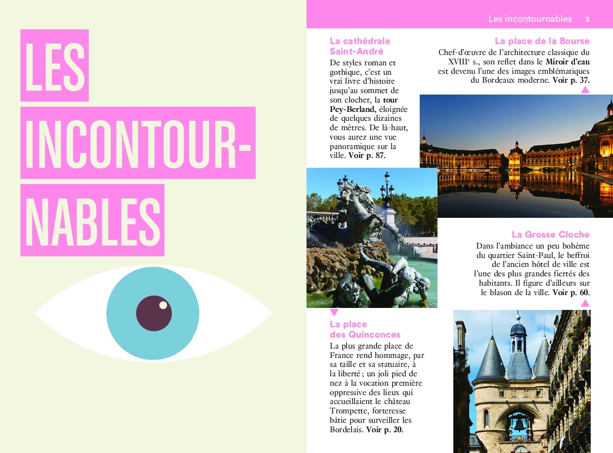 Guide de voyage de poche - Un Grand Week-end à Bordeaux & ses environs - Édition 2023 | Hachette guide de voyage Hachette