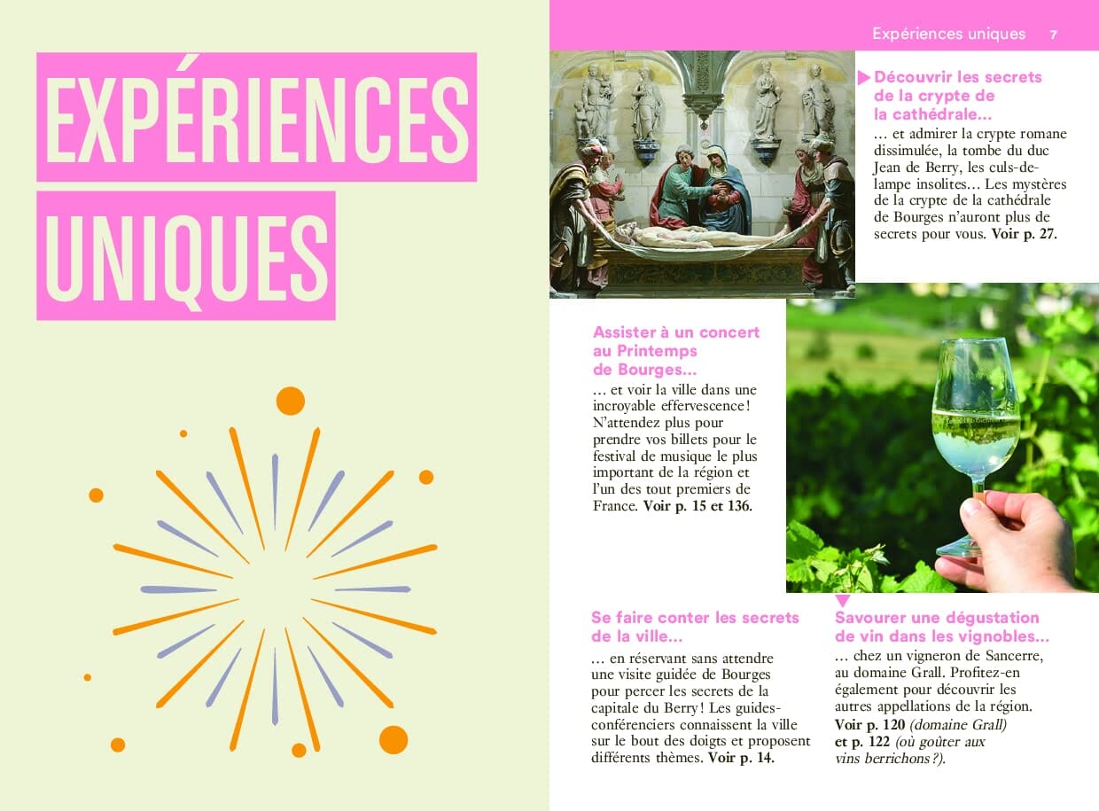 Guide de voyage de poche - Un Grand Week-end à Bourges - Édition 2023 | Hachette guide de voyage Hachette