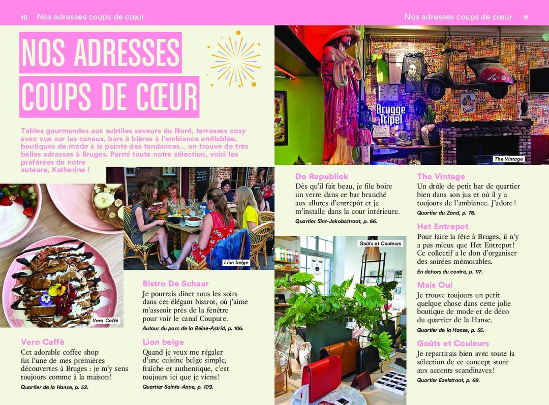 Guide de voyage de poche - Un Grand Week-end à Bruges, Ostende et env. - Édition 2023 | Hachette guide petit format Hachette 