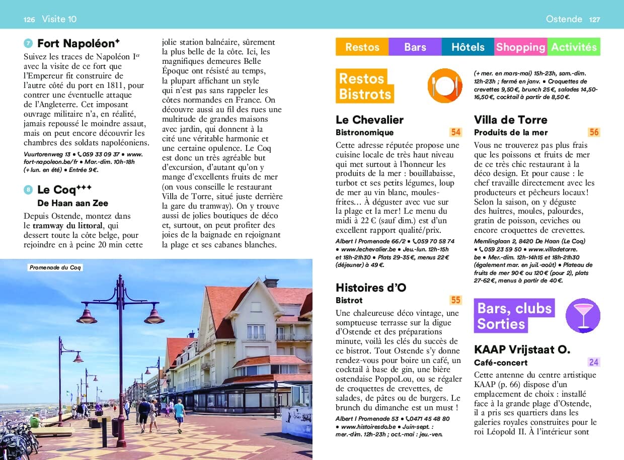 Guide de voyage de poche - Un Grand Week-end à Bruges, Ostende et env. - Édition 2023 | Hachette guide de voyage Hachette