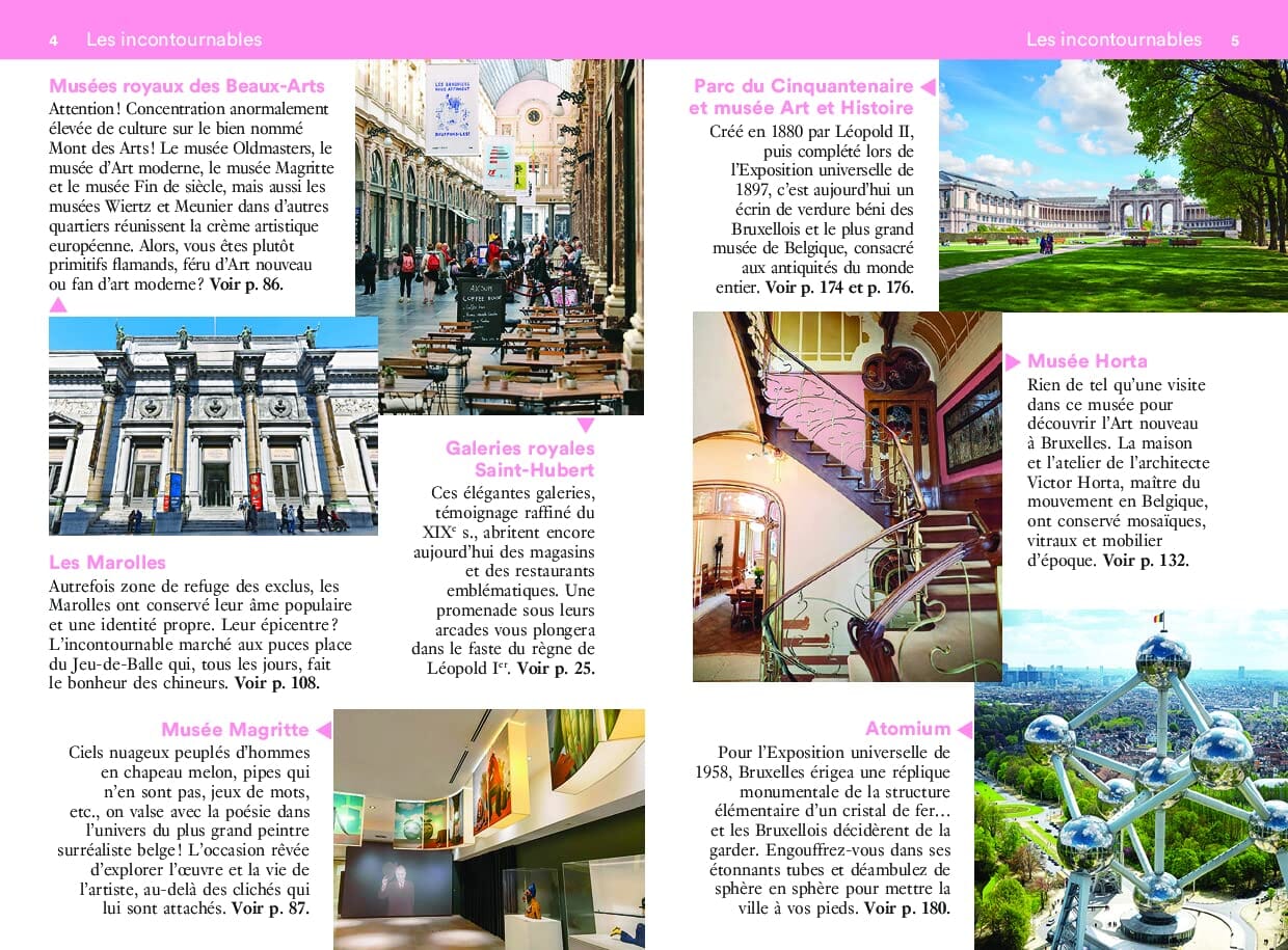 Guide de voyage de poche - Un Grand Week-end à Bruxelles - Édition 2025 | Hachette guide de voyage Hachette