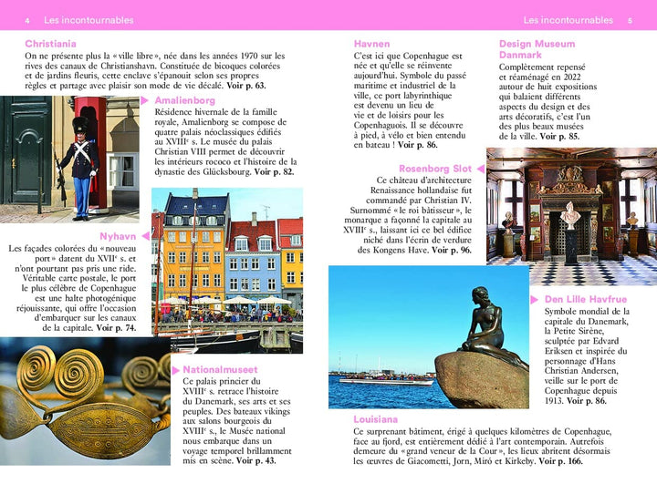 Guide de voyage de poche - Un Grand Week-end à Copenhague - Édition 2023 | Hachette guide petit format Hachette 