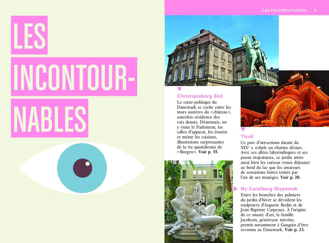 Guide de voyage de poche - Un Grand Week-end à Copenhague - Édition 2023 | Hachette guide petit format Hachette 