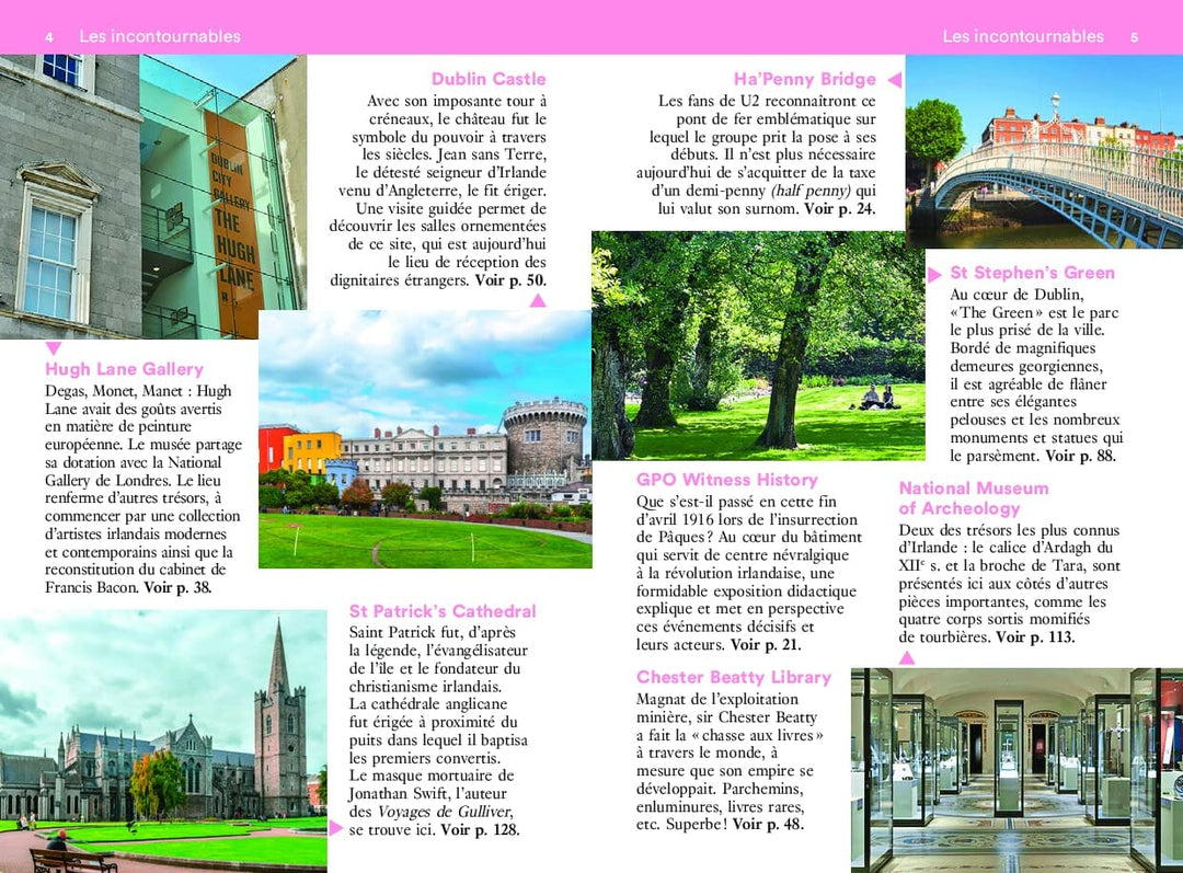 Guide de voyage de poche - Un Grand Week-end à Dublin - Édition 2023 | Hachette guide petit format Hachette 