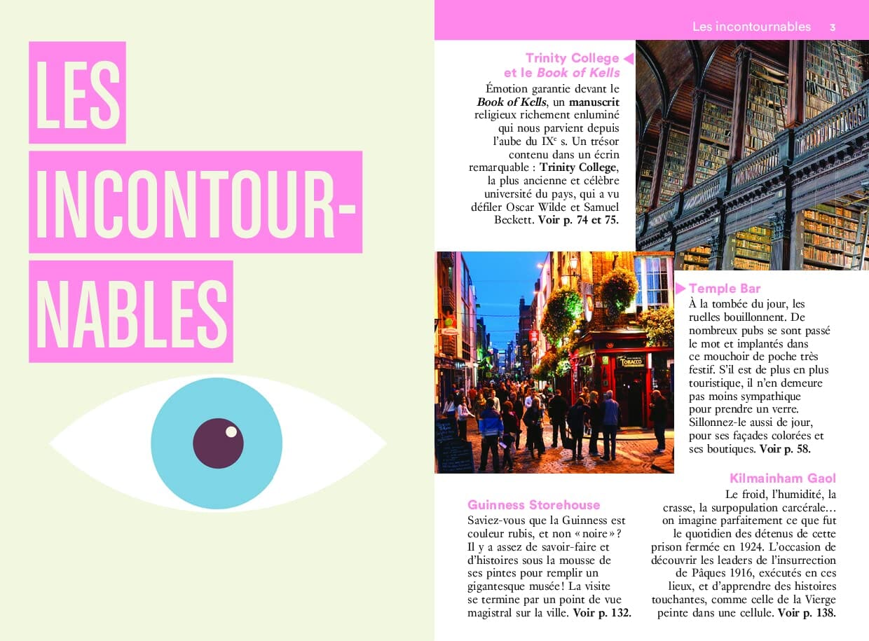 Guide de voyage de poche - Un Grand Week-end à Dublin - Édition 2023 | Hachette guide de voyage Hachette