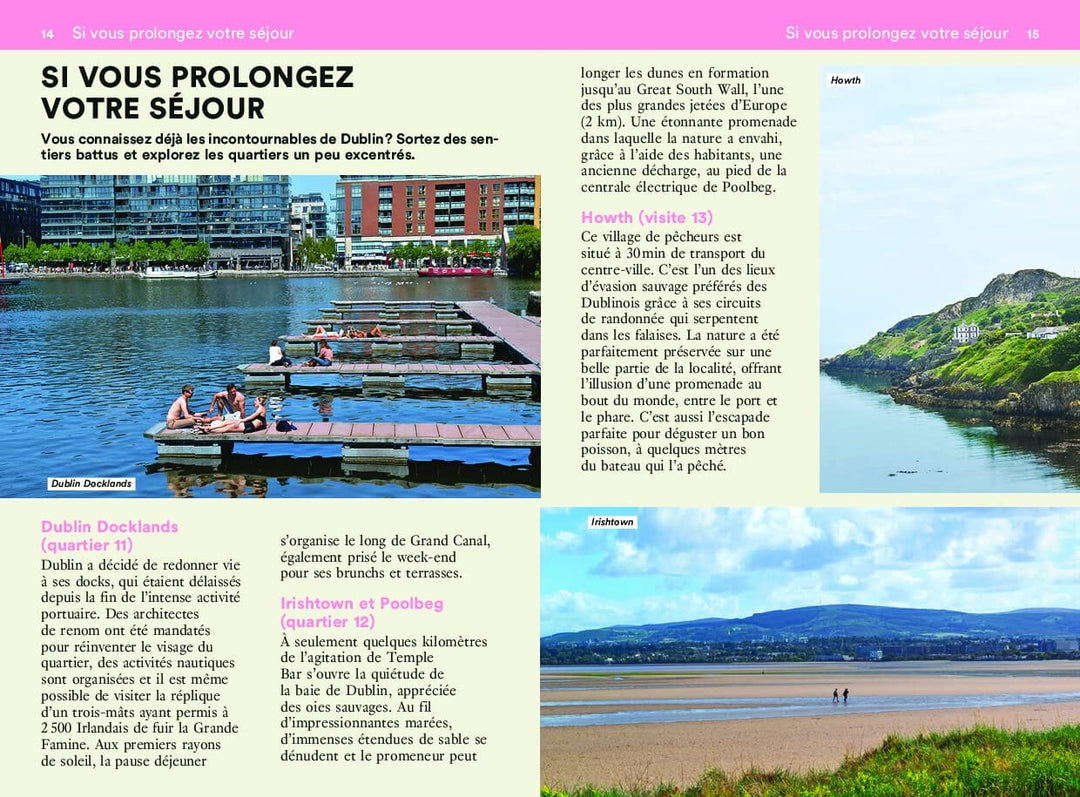 Guide de voyage de poche - Un Grand Week-end à Dublin - Édition 2023 | Hachette guide petit format Hachette 