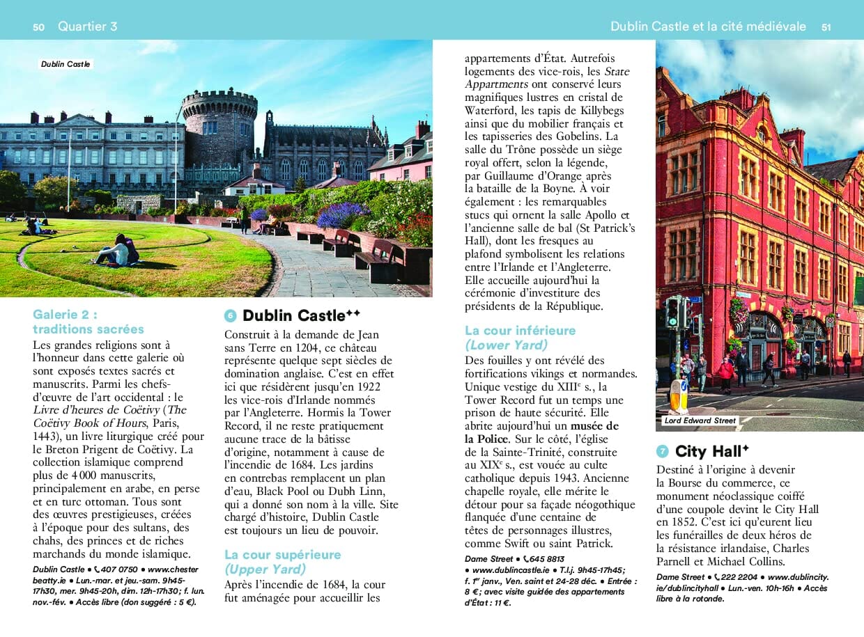 Guide de voyage de poche - Un Grand Week-end à Dublin - Édition 2023 | Hachette guide de voyage Hachette