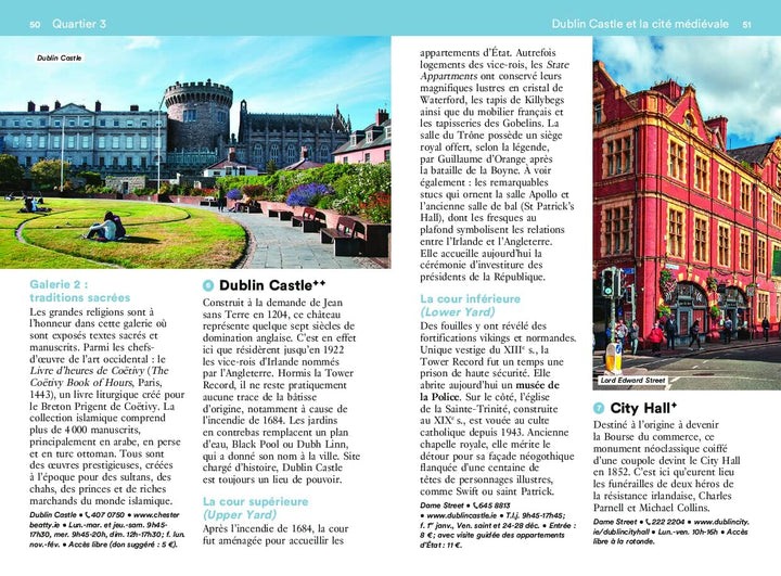 Guide de voyage de poche - Un Grand Week-end à Dublin - Édition 2023 | Hachette guide petit format Hachette 