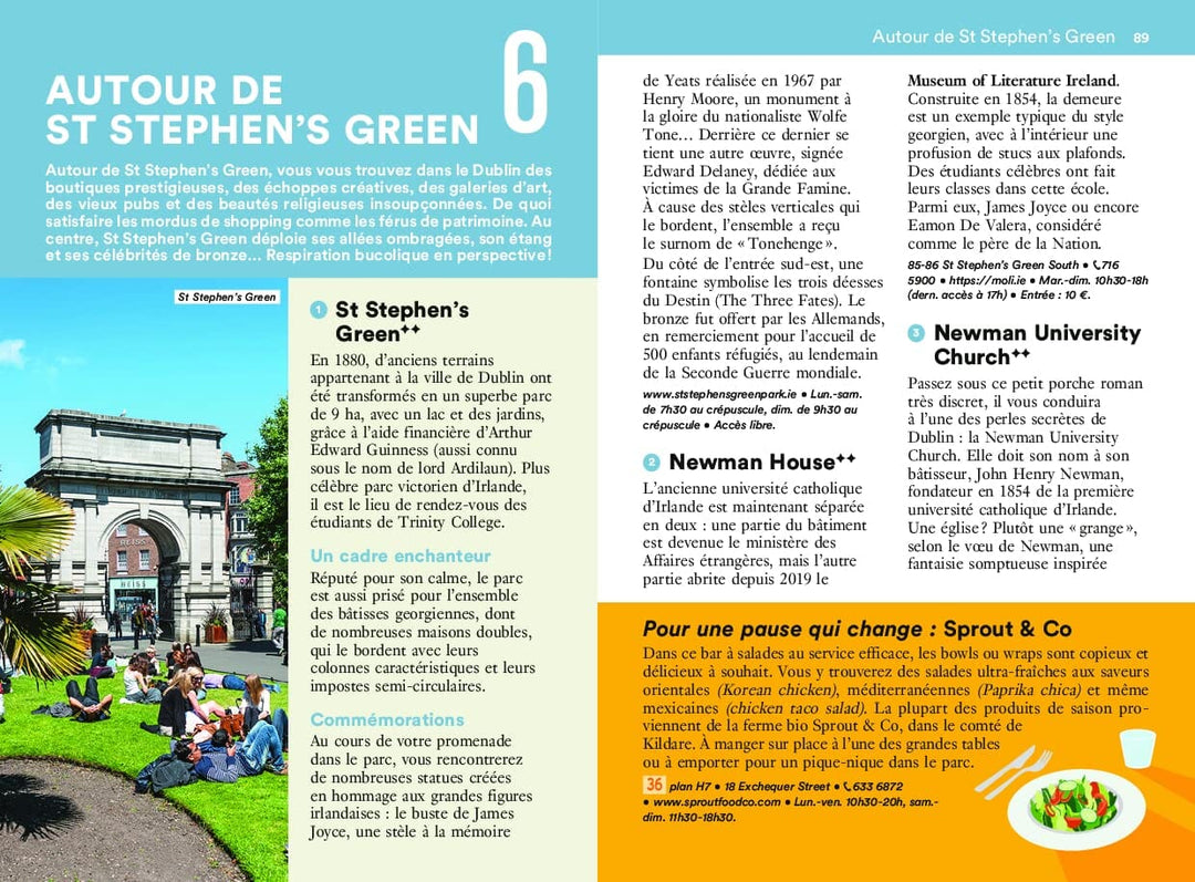 Guide de voyage de poche - Un Grand Week-end à Dublin - Édition 2023 | Hachette guide petit format Hachette 