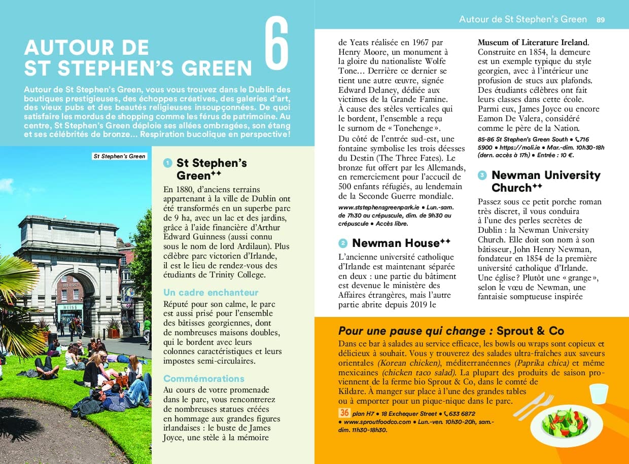 Guide de voyage de poche - Un Grand Week-end à Dublin - Édition 2023 | Hachette guide de voyage Hachette