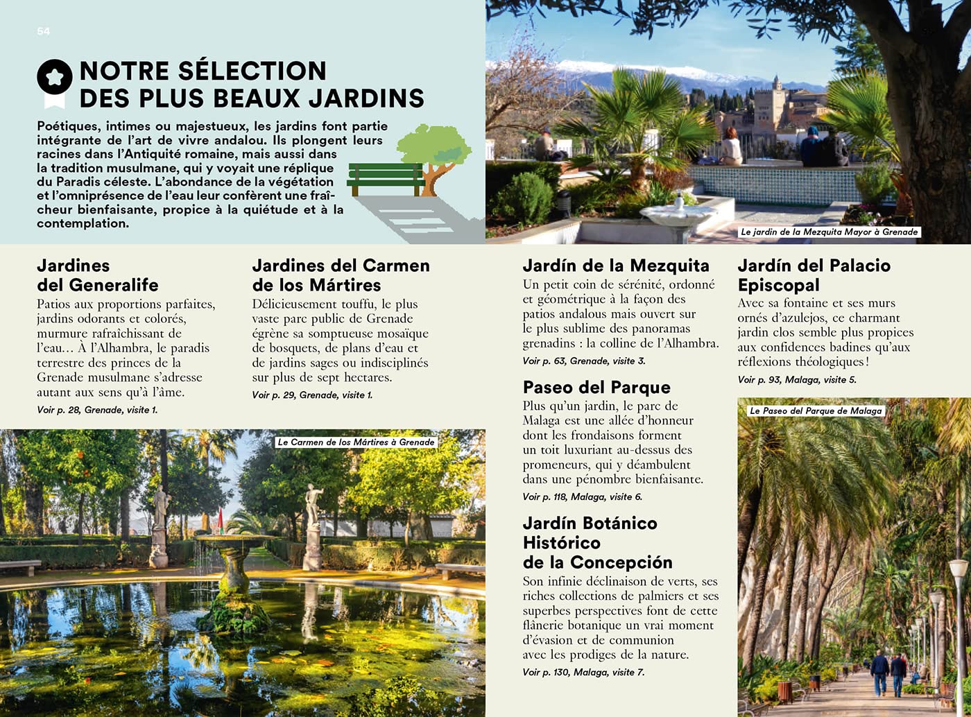 Guide de voyage de poche - Un Grand Week-end à Grenade et Malaga - Édition 2023 | Hachette guide de voyage Hachette