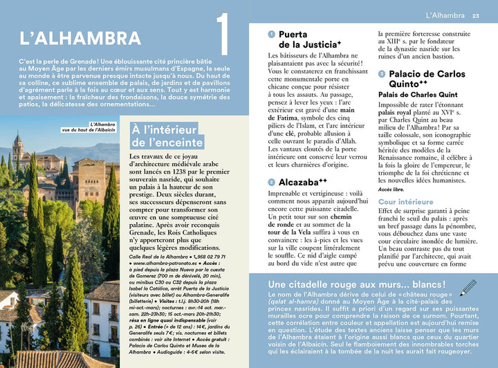 Guide de voyage de poche - Un Grand Week-end à Grenade et Malaga | Hachette guide de conversation Hachette 