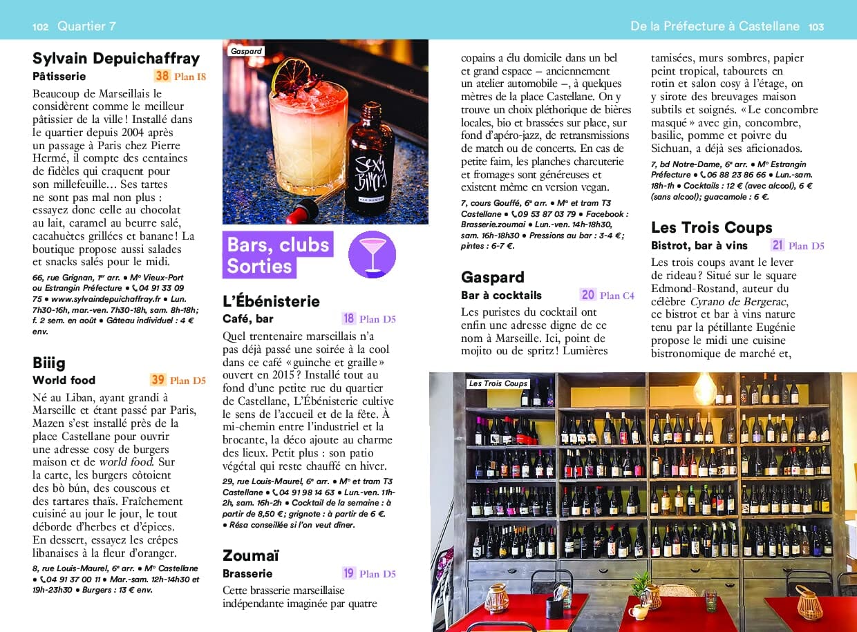 Guide de voyage de poche - Un Grand Week-end à Marseille et les calanques - Édition 2024 | Hachette guide de voyage Hachette