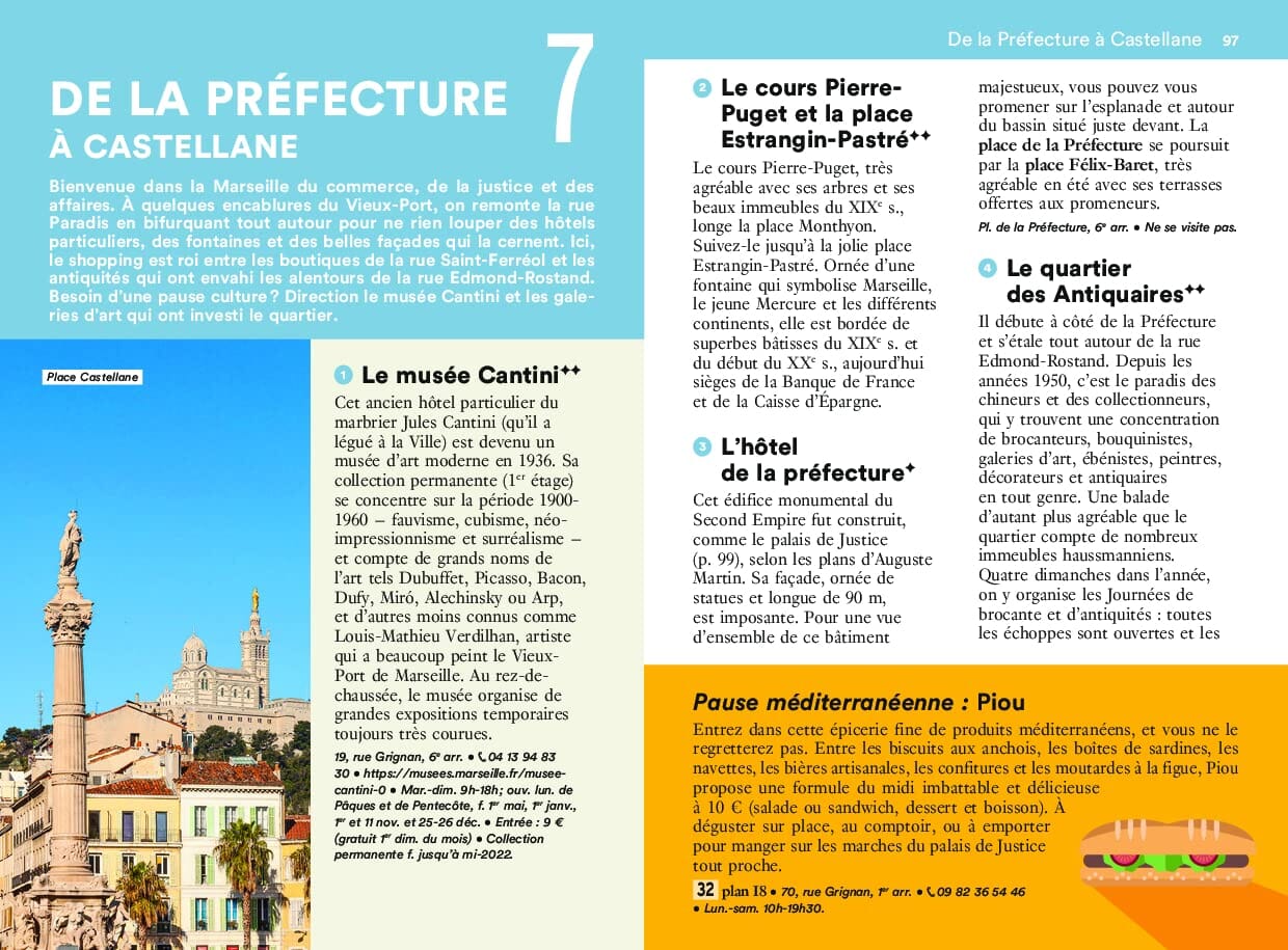 Guide de voyage de poche - Un Grand Week-end à Marseille et les calanques - Édition 2024 | Hachette guide de voyage Hachette