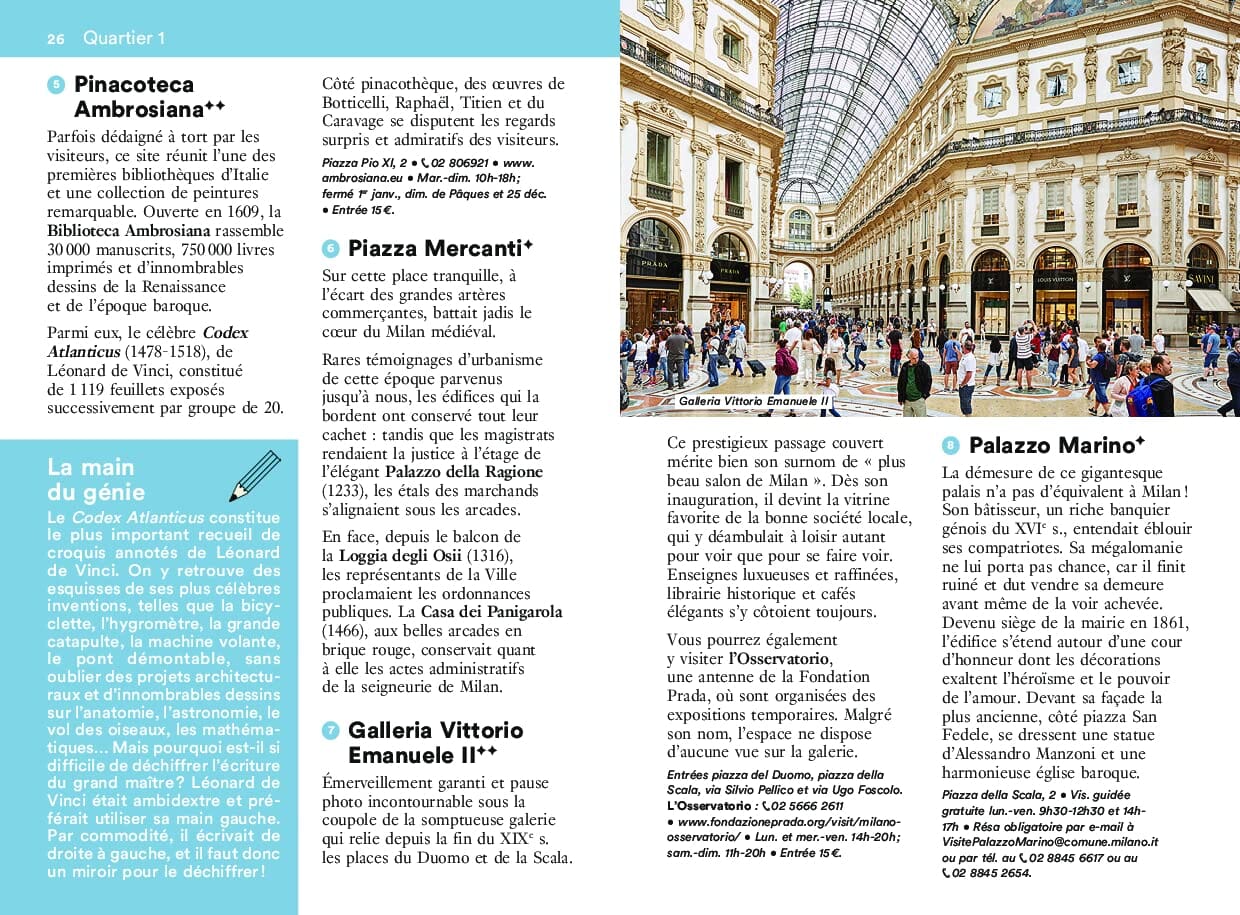 Guide de voyage de poche - Un Grand Week-end à Milan et les lacs 2024 | Hachette guide de voyage Hachette