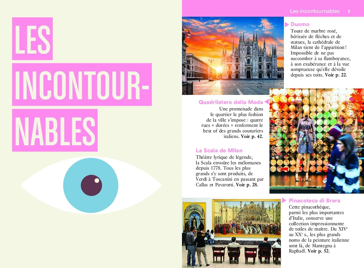 Guide de voyage de poche - Un Grand Week-end à Milan et les lacs 2024 | Hachette guide de voyage Hachette