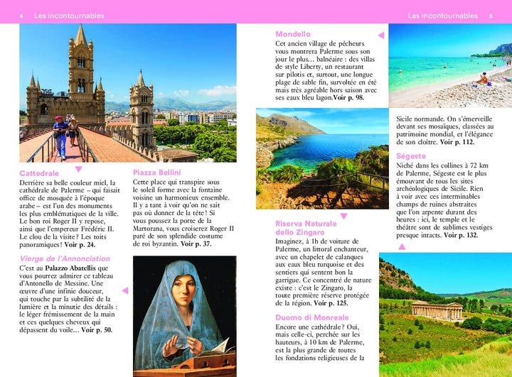 Guide de voyage de poche - Un Grand Week-end à Palerme - Édition 2023 | Hachette guide petit format Hachette 