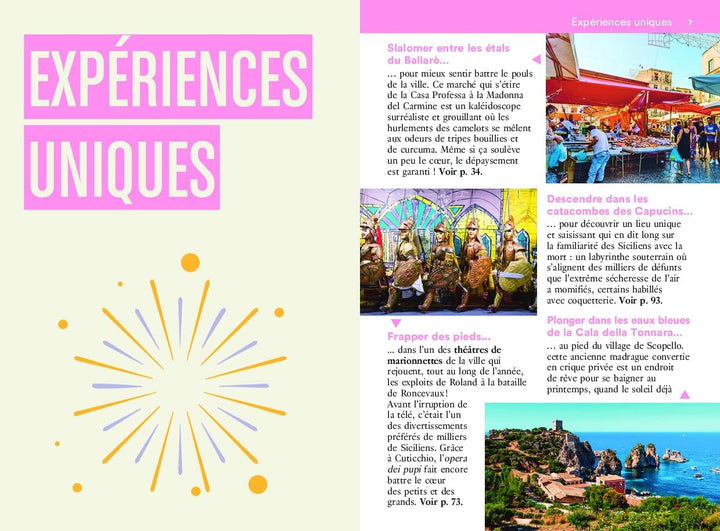 Guide de voyage de poche - Un Grand Week-end à Palerme - Édition 2023 | Hachette guide petit format Hachette 