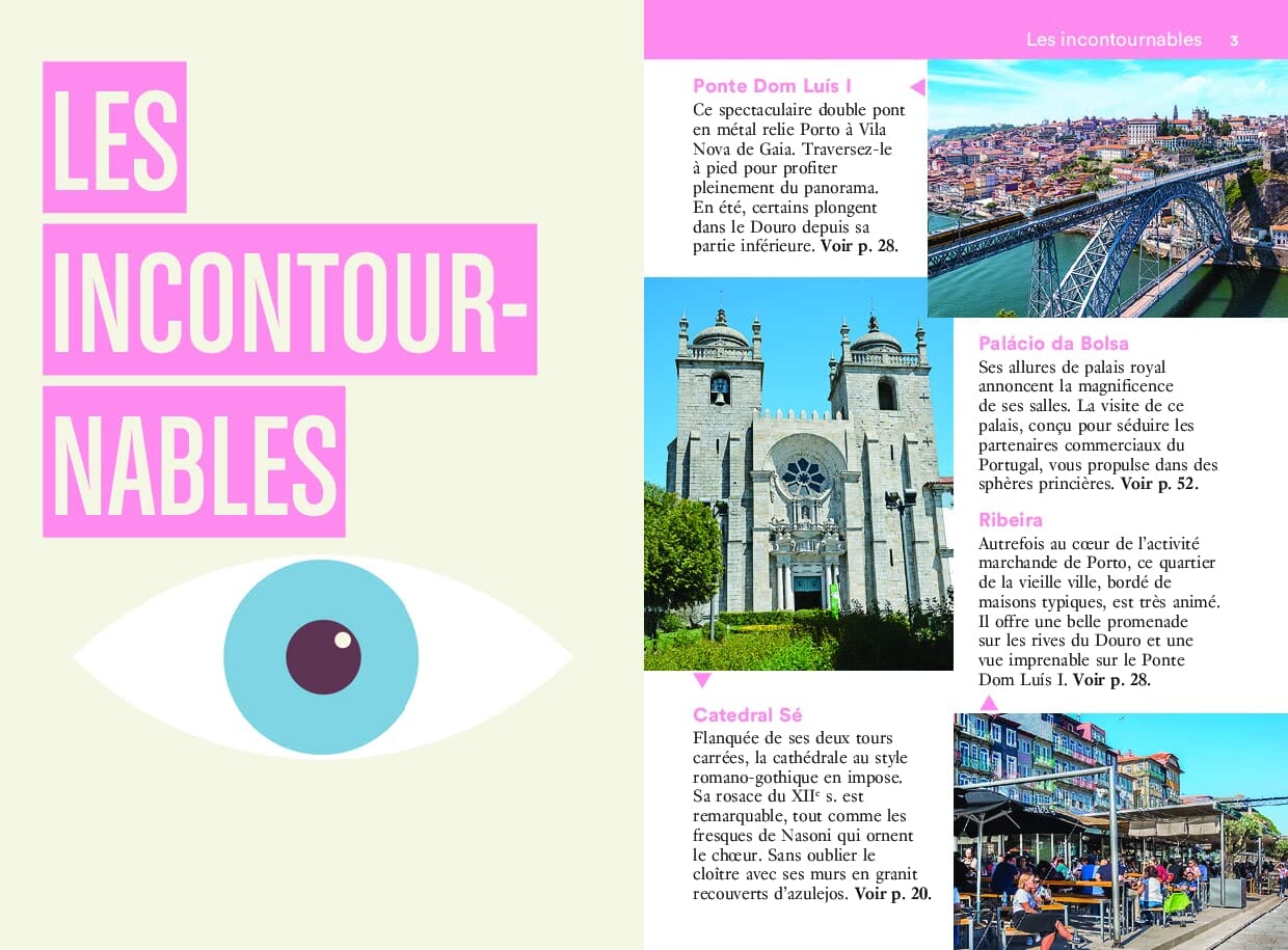 Guide de voyage de poche - Un Grand Week-end à Porto & ses environs - Édition 2024 | Hachette guide de voyage Hachette