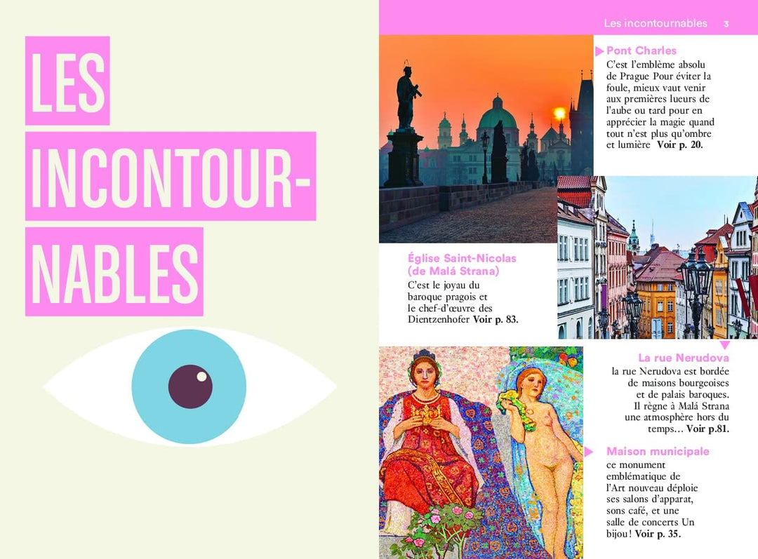 Guide de voyage de poche - Un Grand Week-end à Prague - Édition 2023 | Hachette guide petit format Hachette 