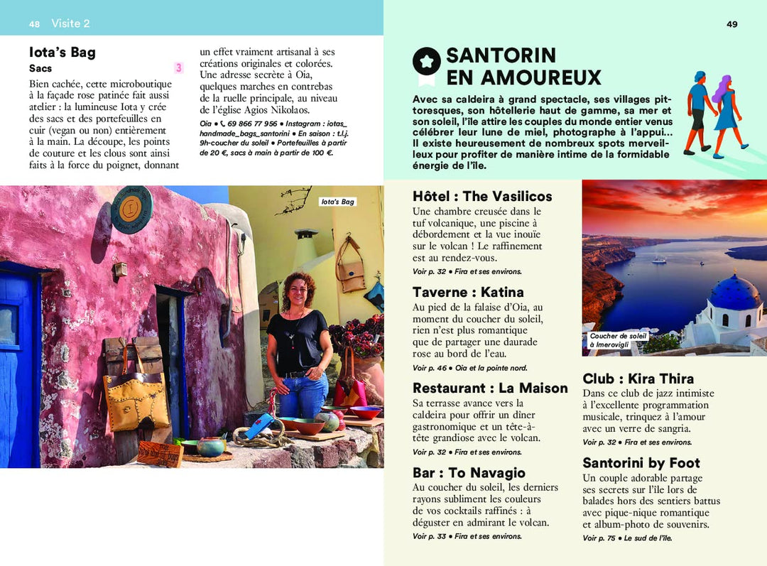 Guide de voyage de poche - Un Grand Week-end à Santorin, Anafi et Ios | Hachette guide de conversation Hachette 