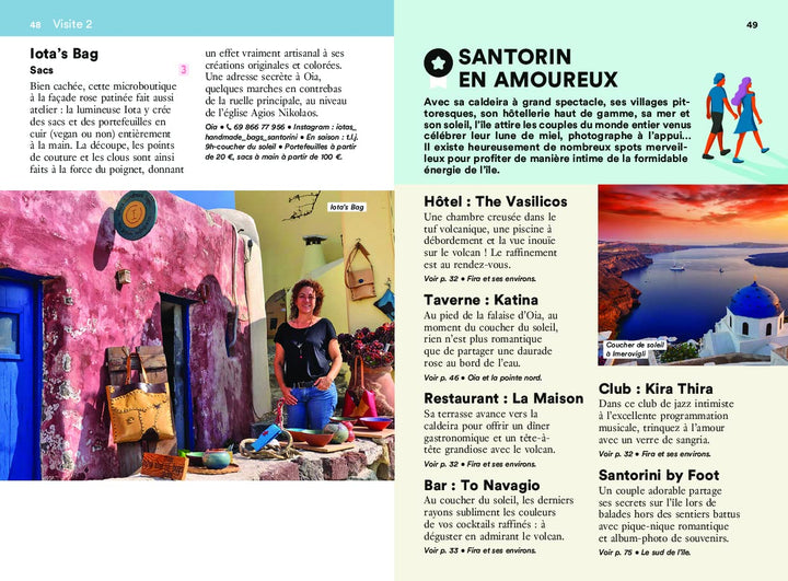 Guide de voyage de poche - Un Grand Week-end à Santorin, Anafi et Ios | Hachette guide de conversation Hachette 
