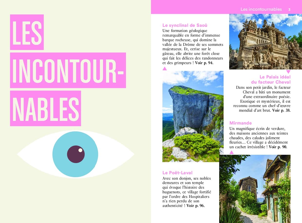 Guide de voyage de poche - Un Grand Week-end dans la Drôme - Édition 2024 | Hachette guide de voyage Hachette