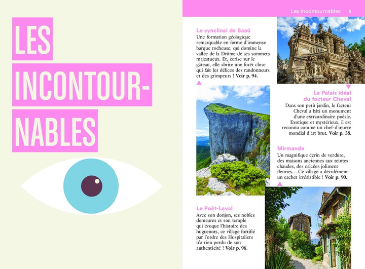 Guide de voyage de poche - Un Grand Week-end dans la Drôme - Édition 2023 | Hachette guide petit format Hachette 