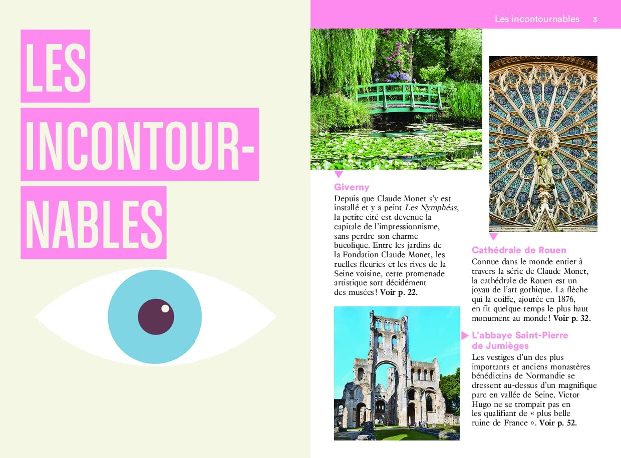 Guide de voyage de poche - Un Grand Week-end en Normandie 2024 | Hachette guide de voyage Hachette