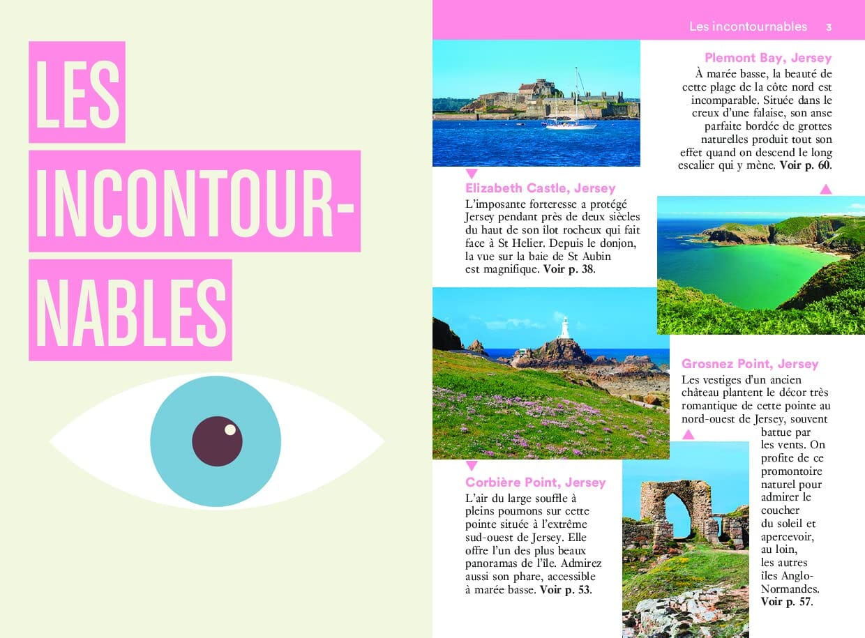 Guide de voyage de poche - Un Grand Week-end : Jersey, Guernesey - Édition 2023 | Hachette guide de voyage Hachette