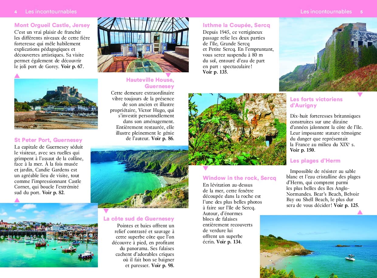 Guide de voyage de poche - Un Grand Week-end : Jersey, Guernesey - Édition 2023 | Hachette guide de voyage Hachette