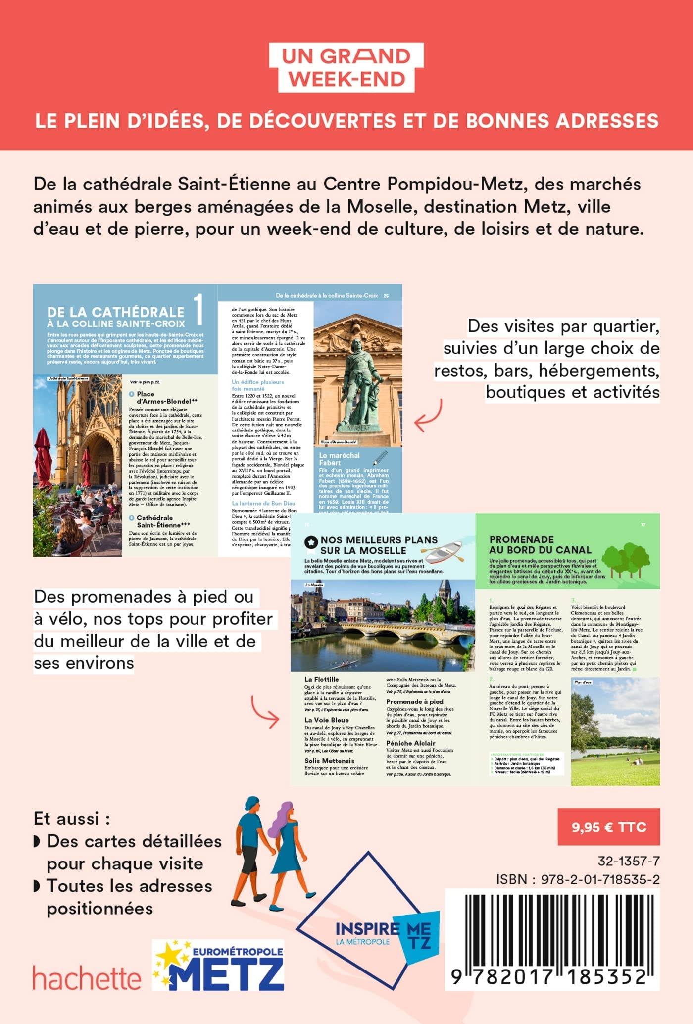 Guide de voyage de poche - Un Grand Week-end : Metz et le pays messin | Hachette guide de voyage Hachette