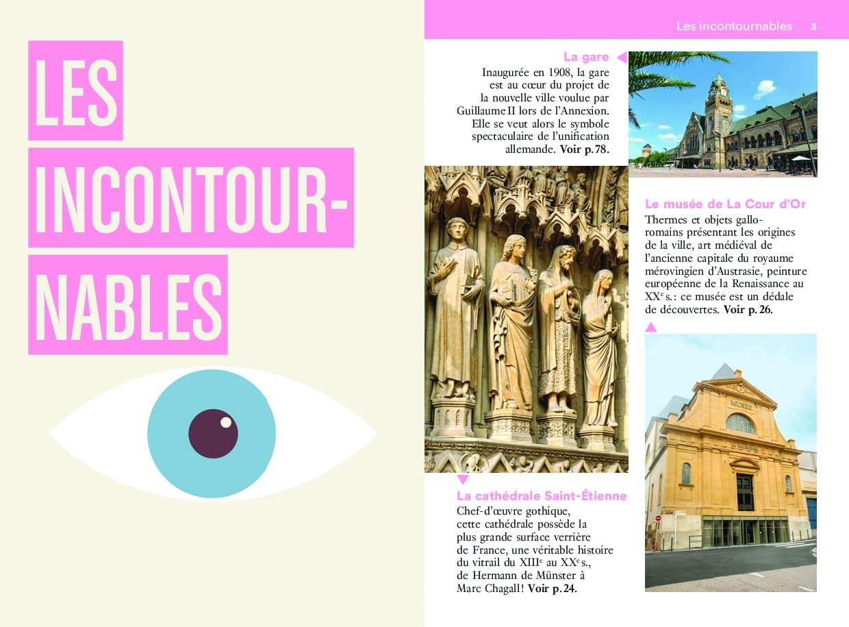Guide de voyage de poche - Un Grand Week-end : Metz et le pays messin | Hachette guide de voyage Hachette