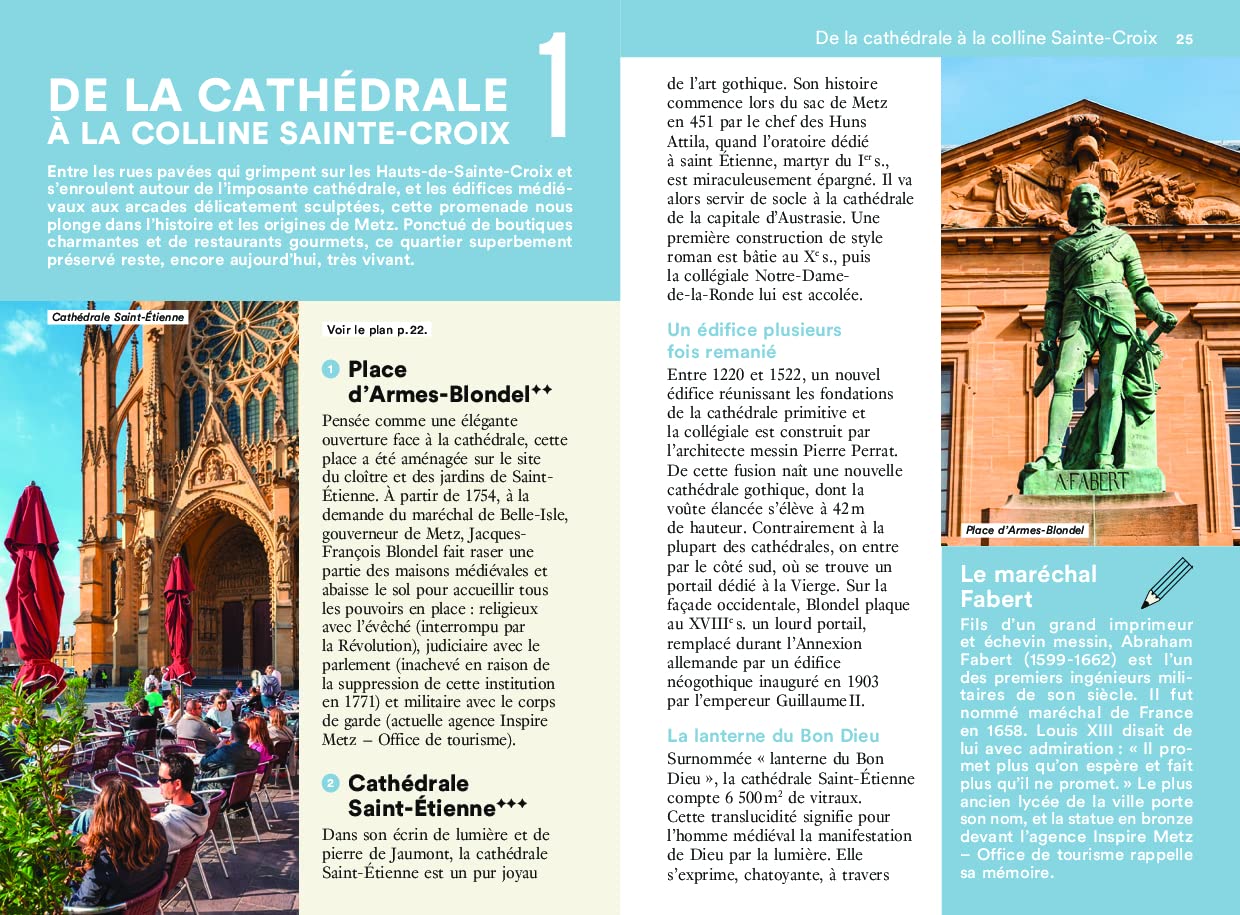 Guide de voyage de poche - Un Grand Week-end : Metz et le pays messin | Hachette guide de voyage Hachette