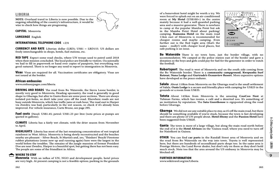 Guide de voyage (en anglais) - Africa overland | Bradt guide de voyage Bradt 