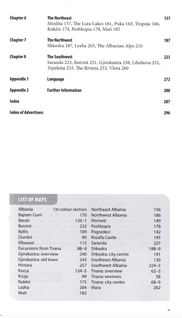 Guide de voyage (en anglais) - Albania | Bradt guide de voyage Bradt 