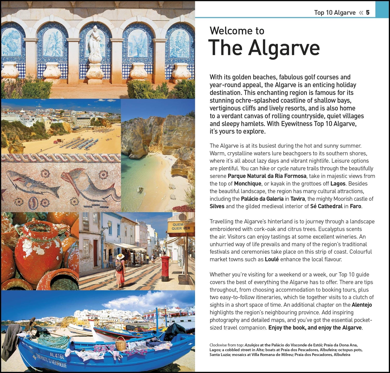Guide de voyage (en anglais) - Top 10 Algarve 2025 | Eyewitness guide de voyage Eyewitness
