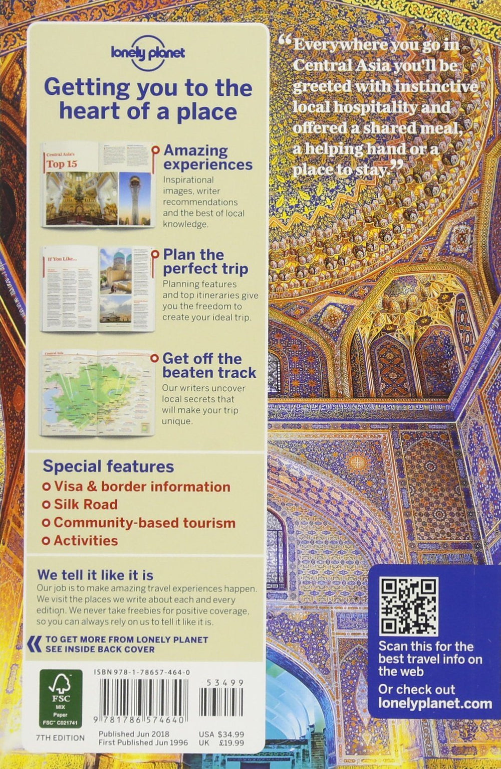 Guide de voyage (en anglais) - Asia Central | Lonely Planet guide de voyage Lonely Planet 