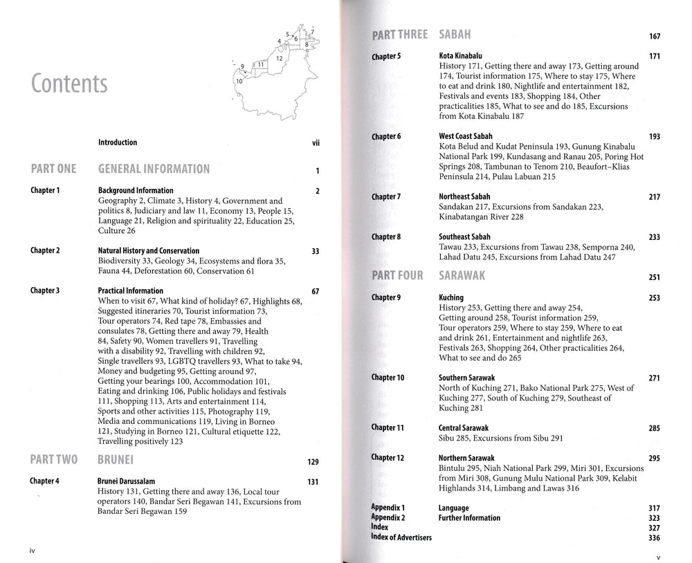 Guide de voyage (en anglais) - Borneo : Sabah, Brunei, Sarawak | Bradt guide de voyage Bradt 