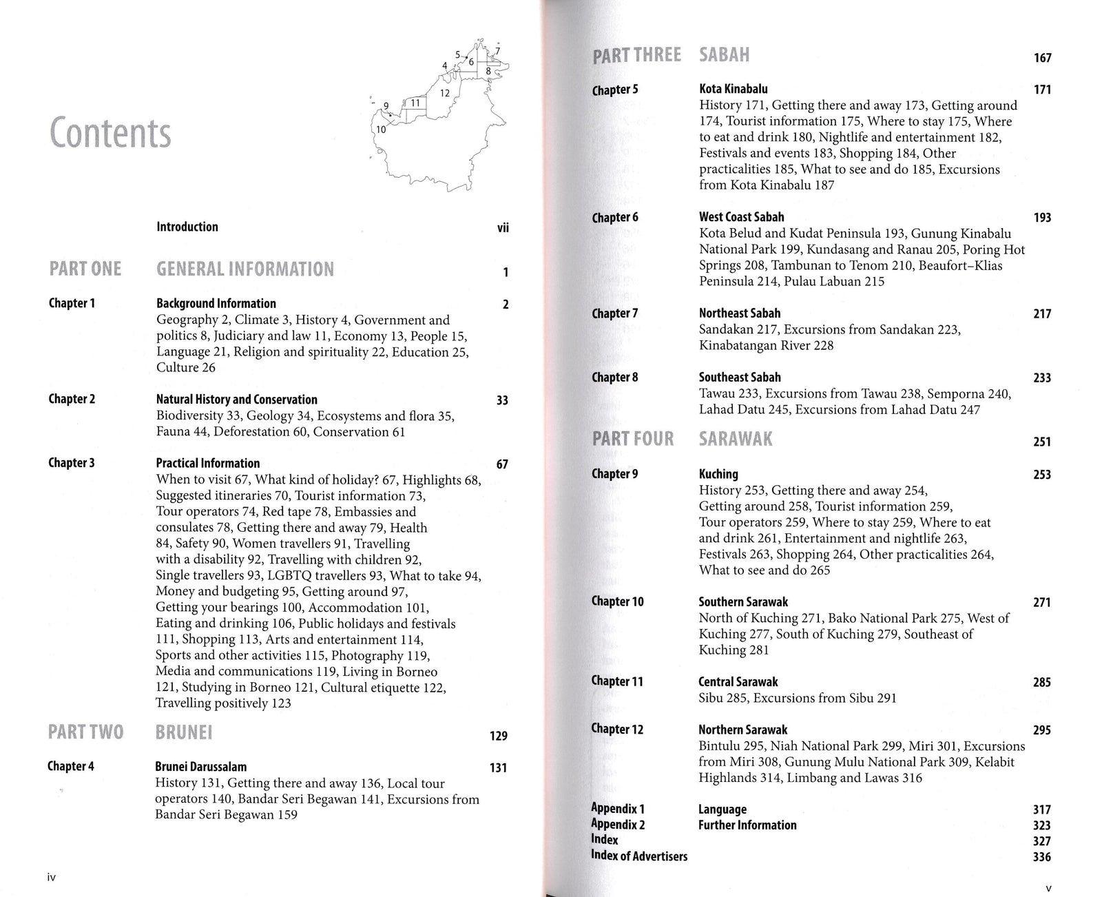 Guide de voyage (en anglais) - Borneo : Sabah, Brunei, Sarawak | Bradt guide de voyage Bradt 